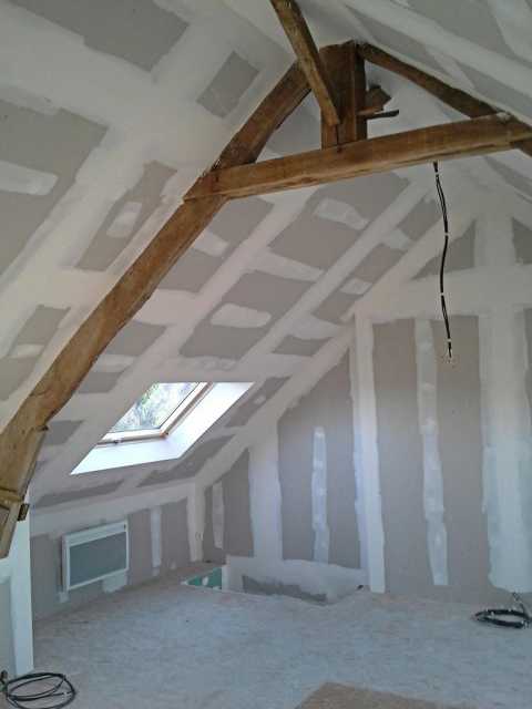 Aménagement de combles rampant