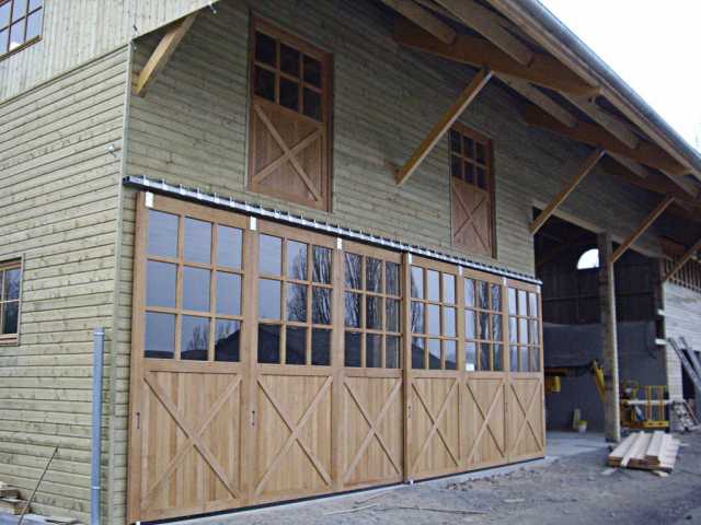 Fabrication portes coulissantes pour bâtiment