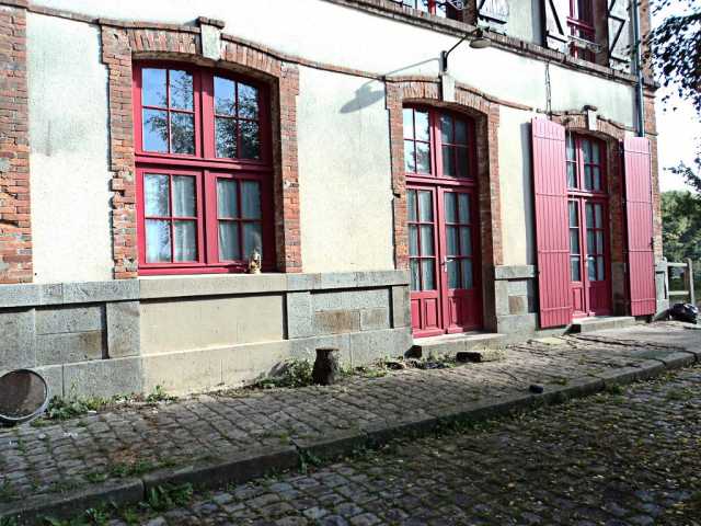 Porte et fenêtre cintre surbaissé